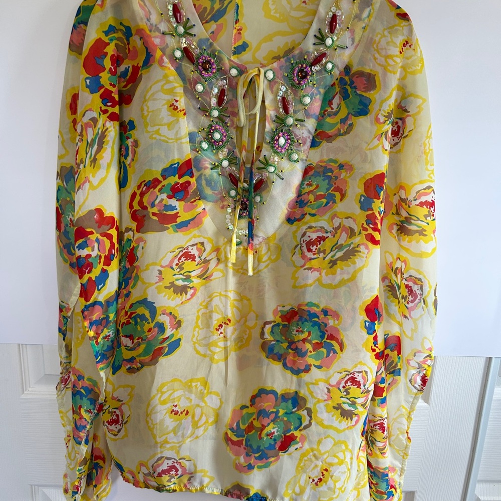 Melrose Embellished Cover-Up